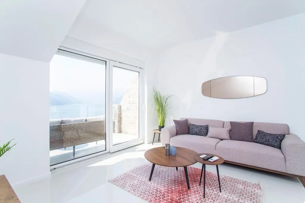 Modern Apt Lovely Terrace With Sea View In Dobrota-1