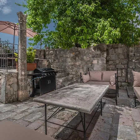 Villa Burovic Historic Beachfront Stone House Perast-2