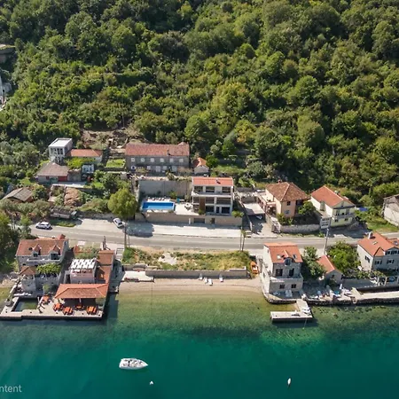 Seafront Villa With Private Beach & Pool In Kotor Bay, Villa Viborg-2