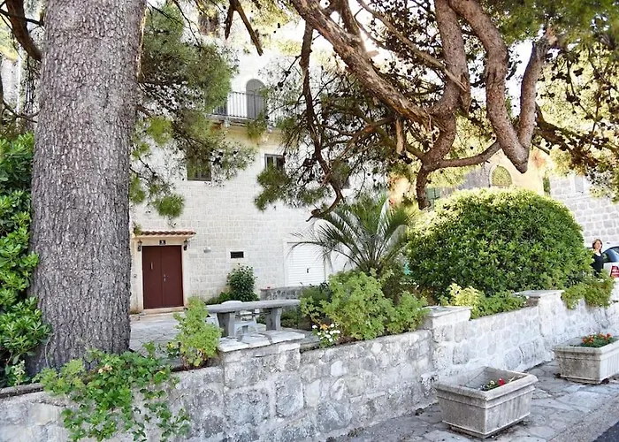 Pet friendly Villa Roza: Waterfront One Bedroom+Living Room Apt Kotor