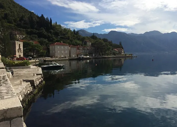 Pet friendly Beachfront Villa Perast