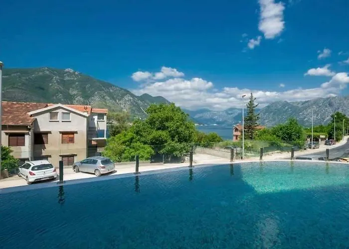 Haustierfreundliches Ferienwohnung Lani Lux View With Swimming Pool Kotor